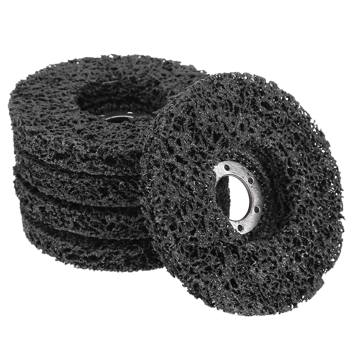 5 шт. Полировочный диск 40 # Грит шлифовальный для удаления краски ржавчины чистый