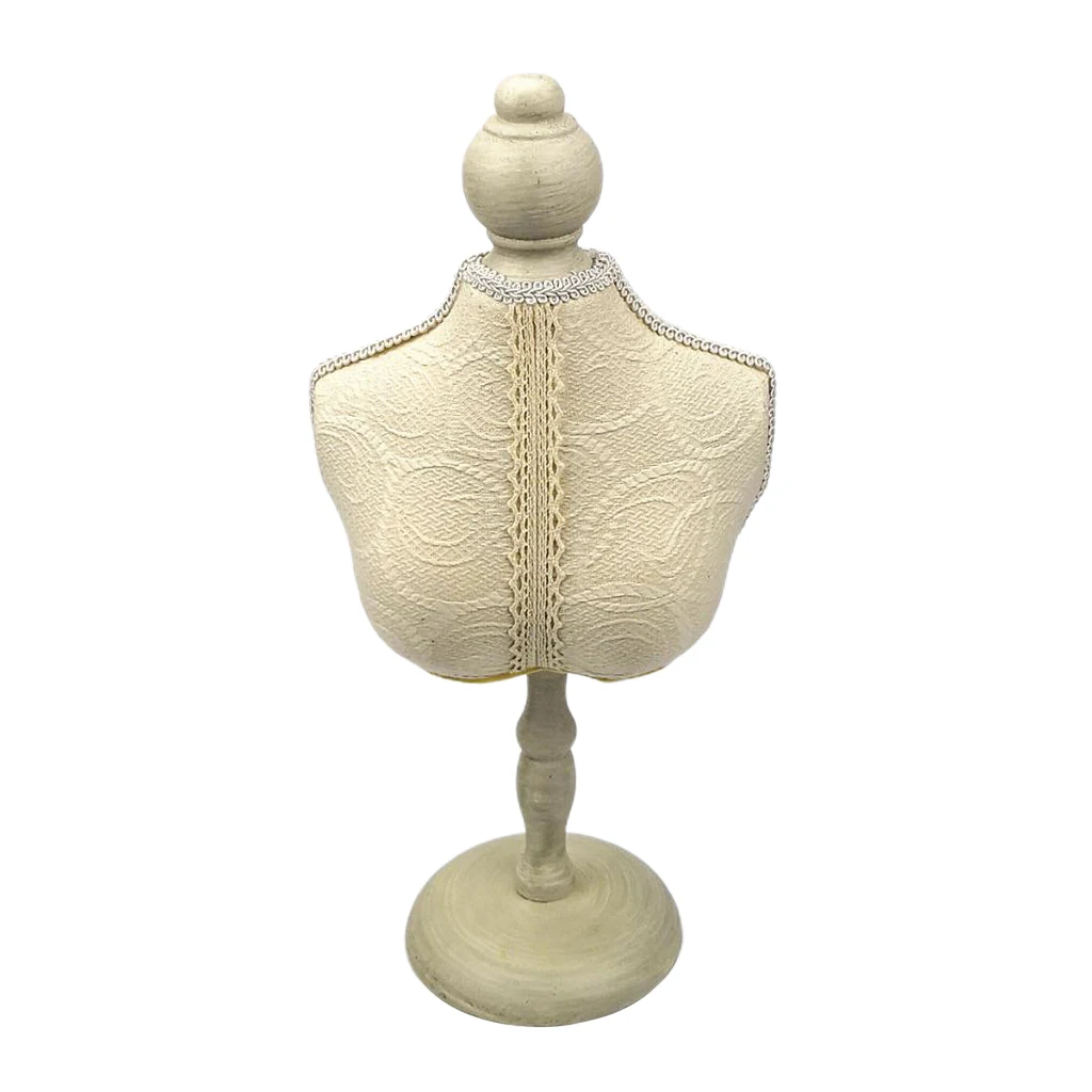 

Freestanding Necklace Display Bust Jewelry Chokers Holder Stand Manikin for Home
