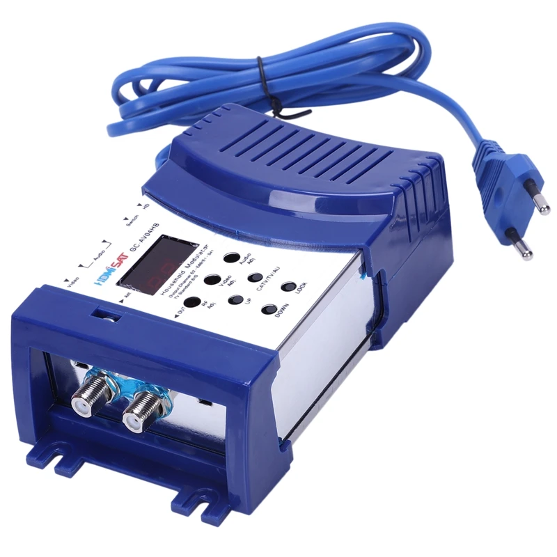 HDMI модулятор AV в RF конвертер VHF UHF PAL с CA ТВ Аудио режим подносителя для отеля
