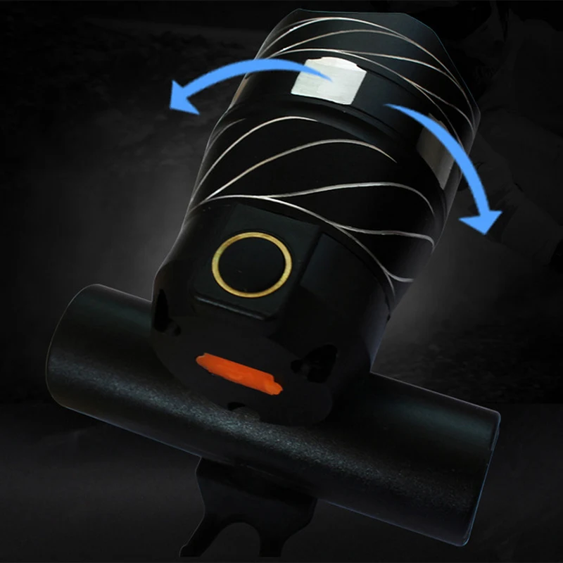 16000LM T6 USB сзади светильник Регулируемая велосипедная лампа 1806 мА/ч Перезаряжаемые