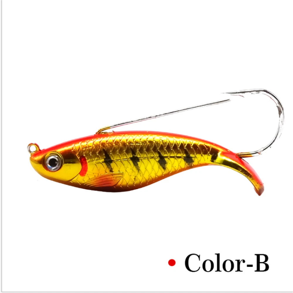 1 шт. VIB Спиннер ложка форель рыболовная приманка жесткая 85 мм/21 г шум