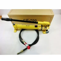 new arrival cp 700 high pressure hydraulic manual pump portable hydraulic pump 700 kg cm2 900cc hydraulic pump hot sale