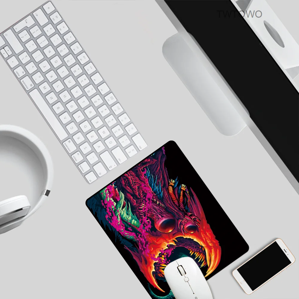 Игровой коврик для мыши CSGO клавиатуры Hyper Beast Настольный коврики игровой 21x26 см