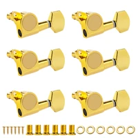 6l acoustic guitar tuning pegs mechine heads tuners for electricacoustic guitar tuning pegs diy left hand guitar accessories