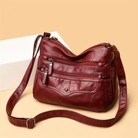 4 pockets sac a main women messenger bag summer style fashion shoulder bag 2021 super soft leather crossbody bags for women new