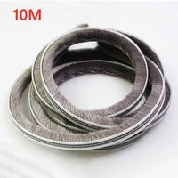 10m sliding wind proof door window seal brush strip wardrobes draught excluder sound insulation strip for home 5mm x 8mm