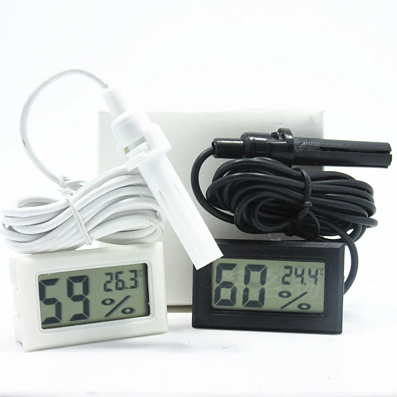 

New Embedded Hygrometer Fy-12 Electronic Hygrometer Digital Hygrometer with Probe