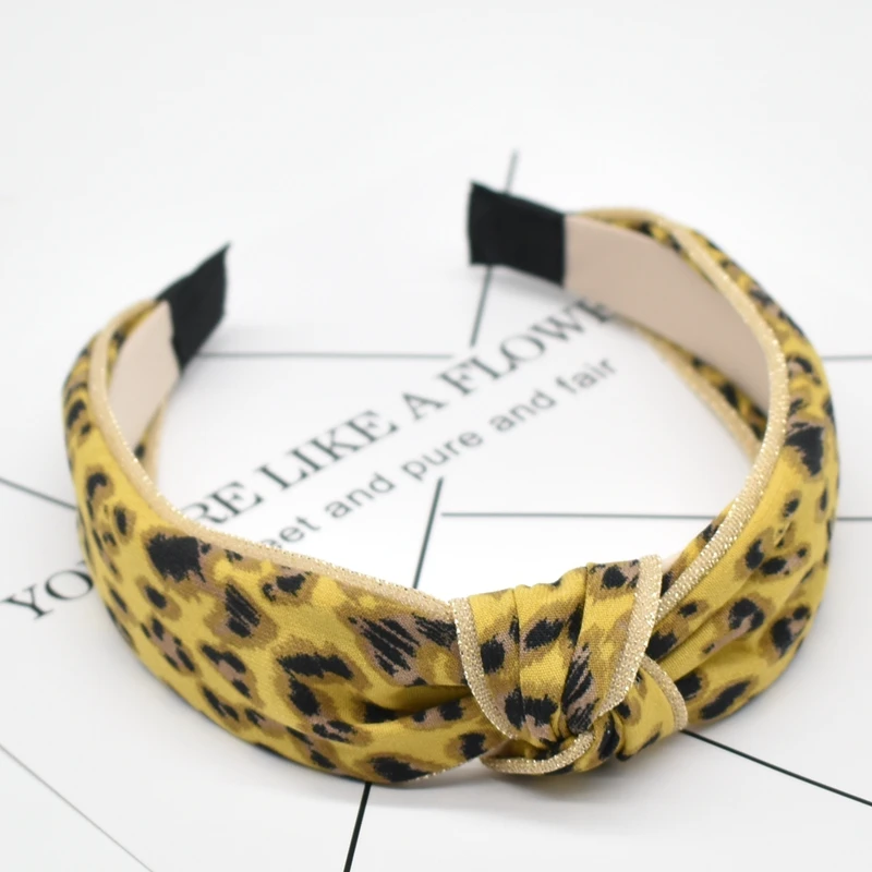 Новая зимняя повязка на голову для женщин модный тюрбан полоска волос