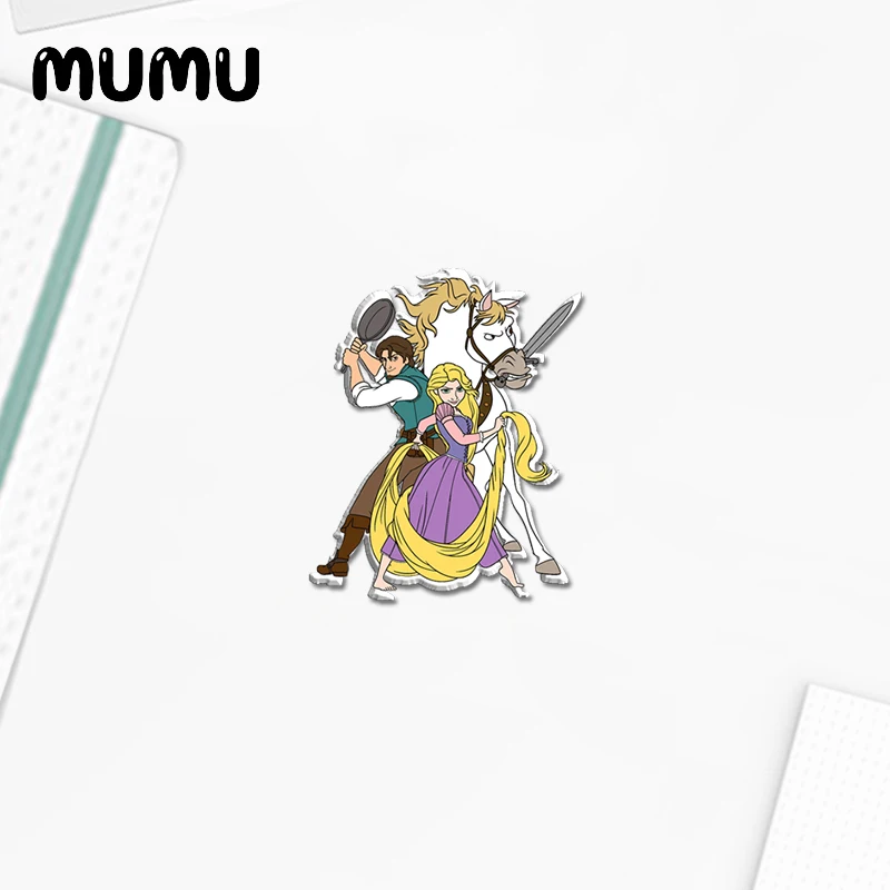 2021 новые спутанные заколки на лацкан Принцесса Рапунцель Акриловые Броши ручная