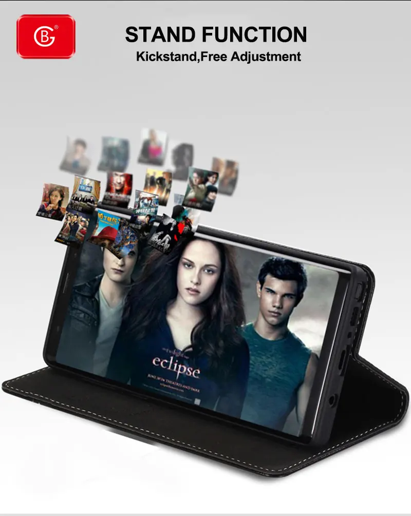 Оригинальный Роскошный чехол из натуральной кожи новинка для samsung Galaxy Note 9