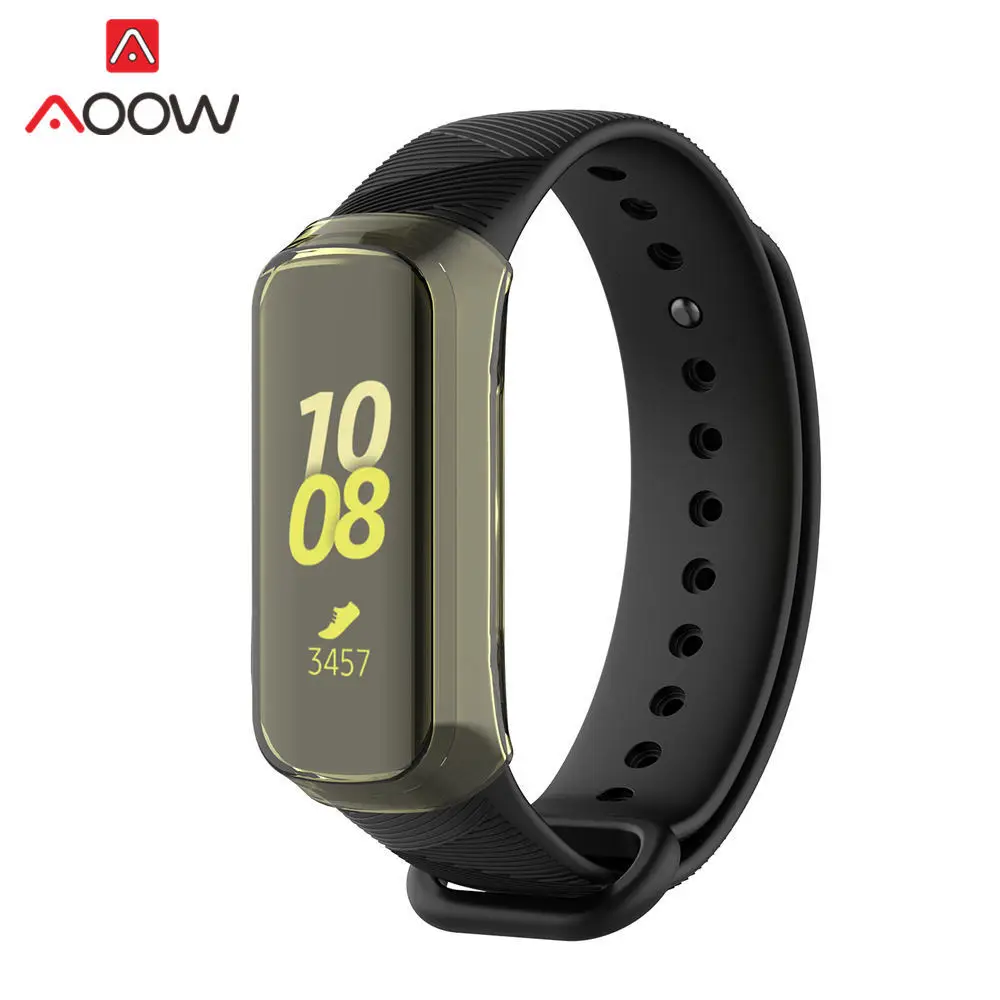 Мягкий ТПУ прозрачный защитный чехол для samsung Galaxy Fit-e R375 защитный чехол умных часов крышка оболочки ремешок аксессуары