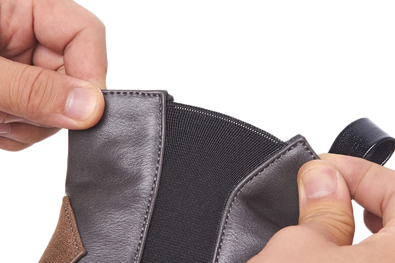 

Vogue Nice Women Elegant PU Boots Square Heel Black Ankle Boots Zipper Platform Martin Boots Women Pointed-toe Boots