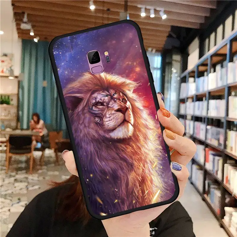 

Ferocious tiger lion Phone Case For Samsung galaxy S 7 8 9 10 20 edge A 6 10 20 30 50 51 70 note 10 plus