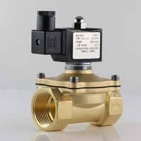 normally closed solenoid valve water valve ip65 fully enclosed coil ac220v dc12v dc24v g38 g12 g34 g1 g1 14 g1 12