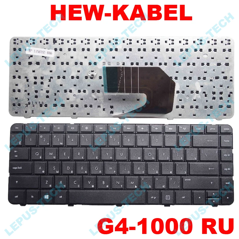 Русская клавиатура для HP Pavilion G43 G4 1000 G6S G6T G6X G6 C43 CQ43 100 G57 430 SG 46740 XAA 697530 251 RU