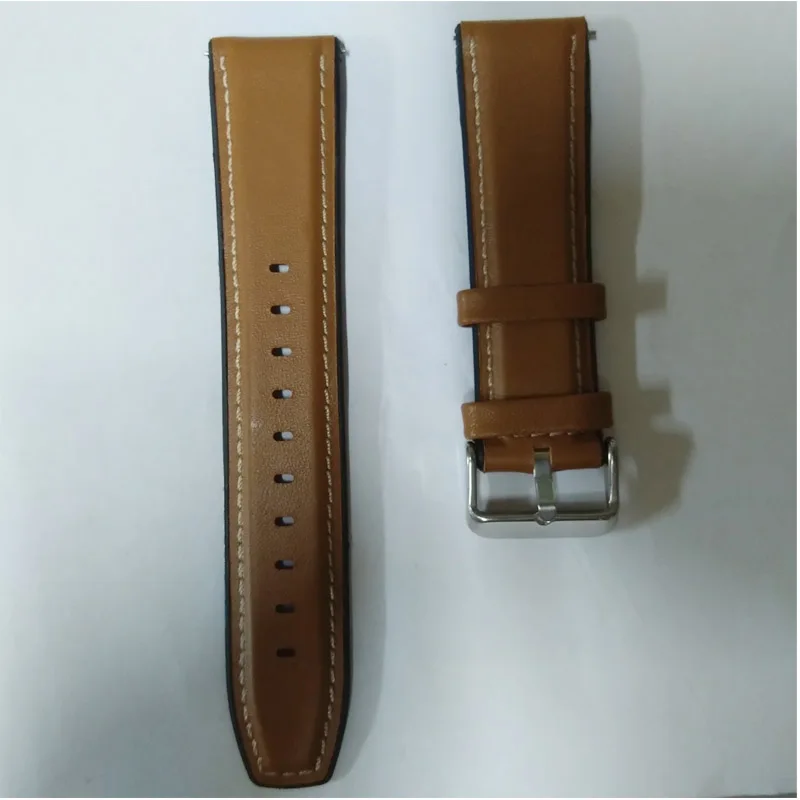 

Fashion Strap For Watch Calf Leather Silicone Watch Strap 22mm Men Watch Strap For Huawei GT Watch Bands Tempered glass