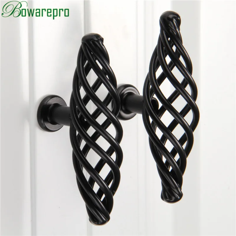 Антикварная круглая клетка Шкаф Кухонная ручка для дверцы выдвижного ящика