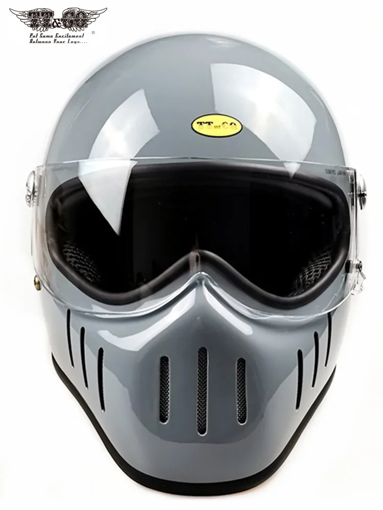 Мотоциклетный Ретро шлем TT &amp CO в японском стиле с линзами винтажный из
