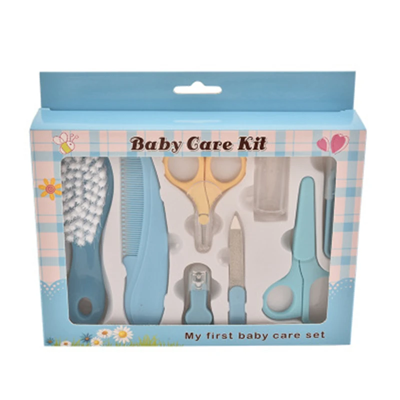 8 шт./компл. уход за новорожденным набор для детей Уход ногтями щетка ухода