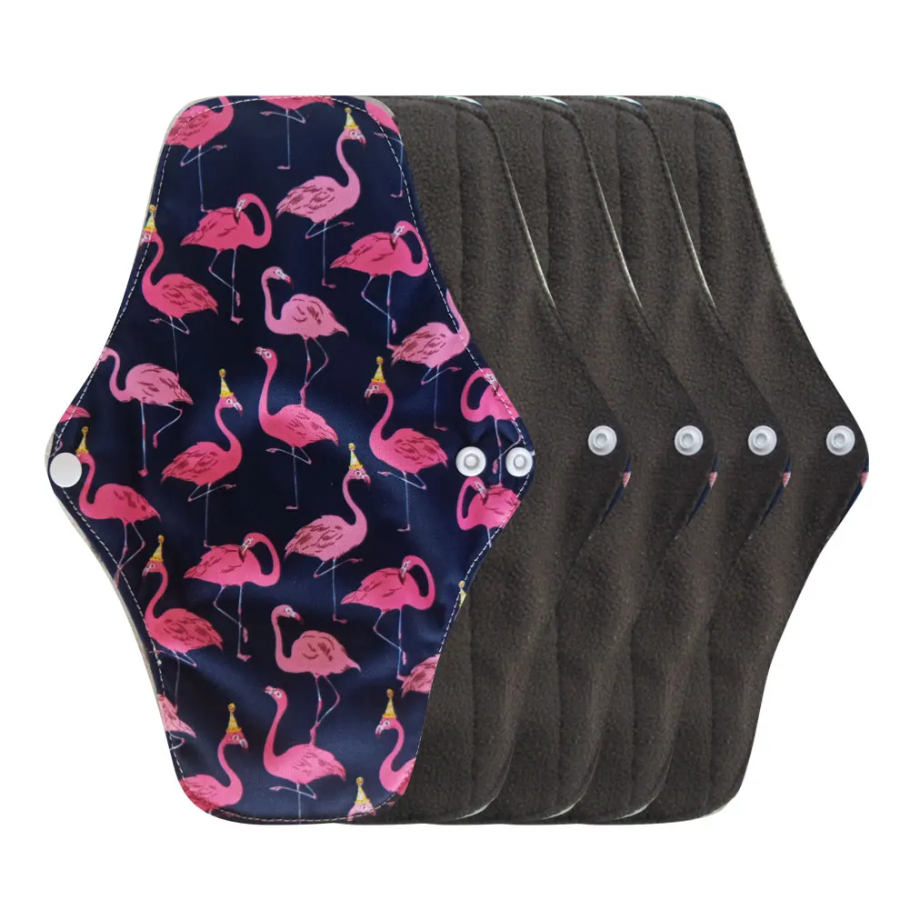 Бесплатная доставка супер впитывающий качественный бамбуковый уголь Моющиеся