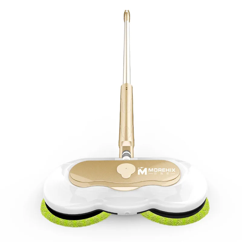

Электрическая швабра, домашняя Автоматическая умная Беспроводная швабра с резервуаром для воды, золотистая, 60 Вт