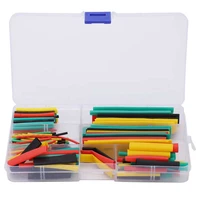 heat shrink tubing 164pcs heat shrink tubing sleeving 21 ratio insulation electrical wire cable wrap assortment