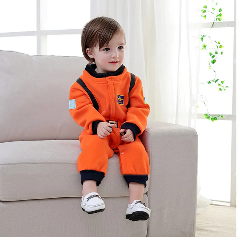 Детские костюмы астронавтов для косплея вечерние комбинезоны на Хэллоуин