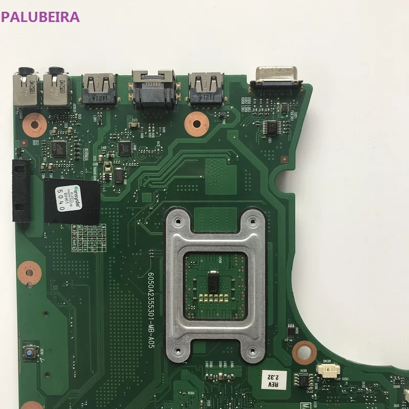 PALUBEIRA материнская плата для ноутбука Toshiba Satellite C650 C655 V000225020 DDR3 PN: 1310A2355302 полный тест