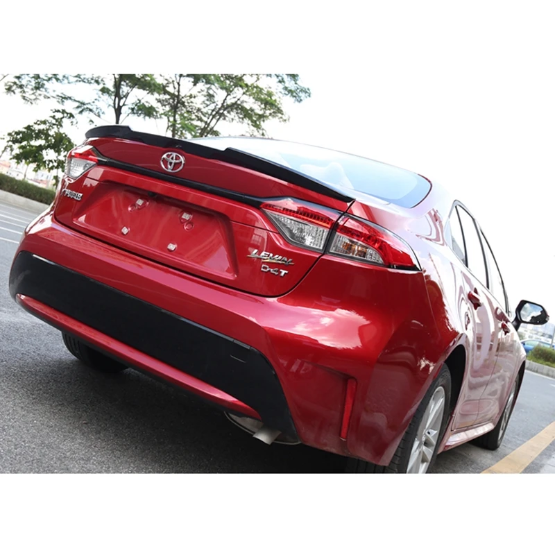 Спойлер для Toyota Corolla 2019 заднее крыло автомобиля из АБС материала некрашенный