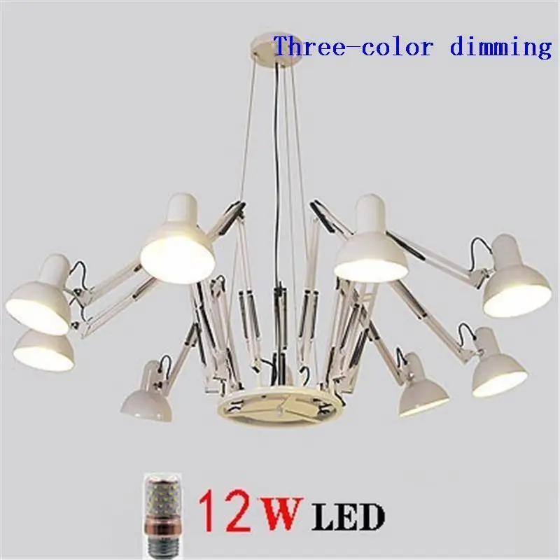 Bambini промышленный Декор Светильник на подтяжках Lampara Techo Colgante Lustre E Pendente Para Sala De Jantar