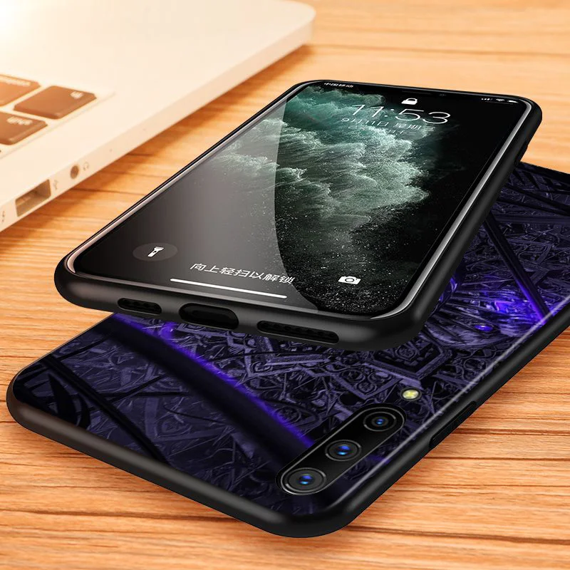 

Black Panther Marvel Avengers Super Hero for Samsung Note 8 9 10 20 Ultra Plus Pro 5G M01 M02 M60S M62 F62 Soft Black Phone Case
