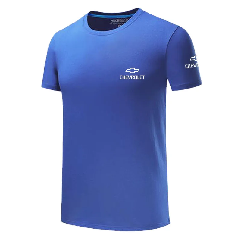 

Summer New Fashion T Shirts Chevrolet Logo 100% Cotton Short Sleeve T Shirt