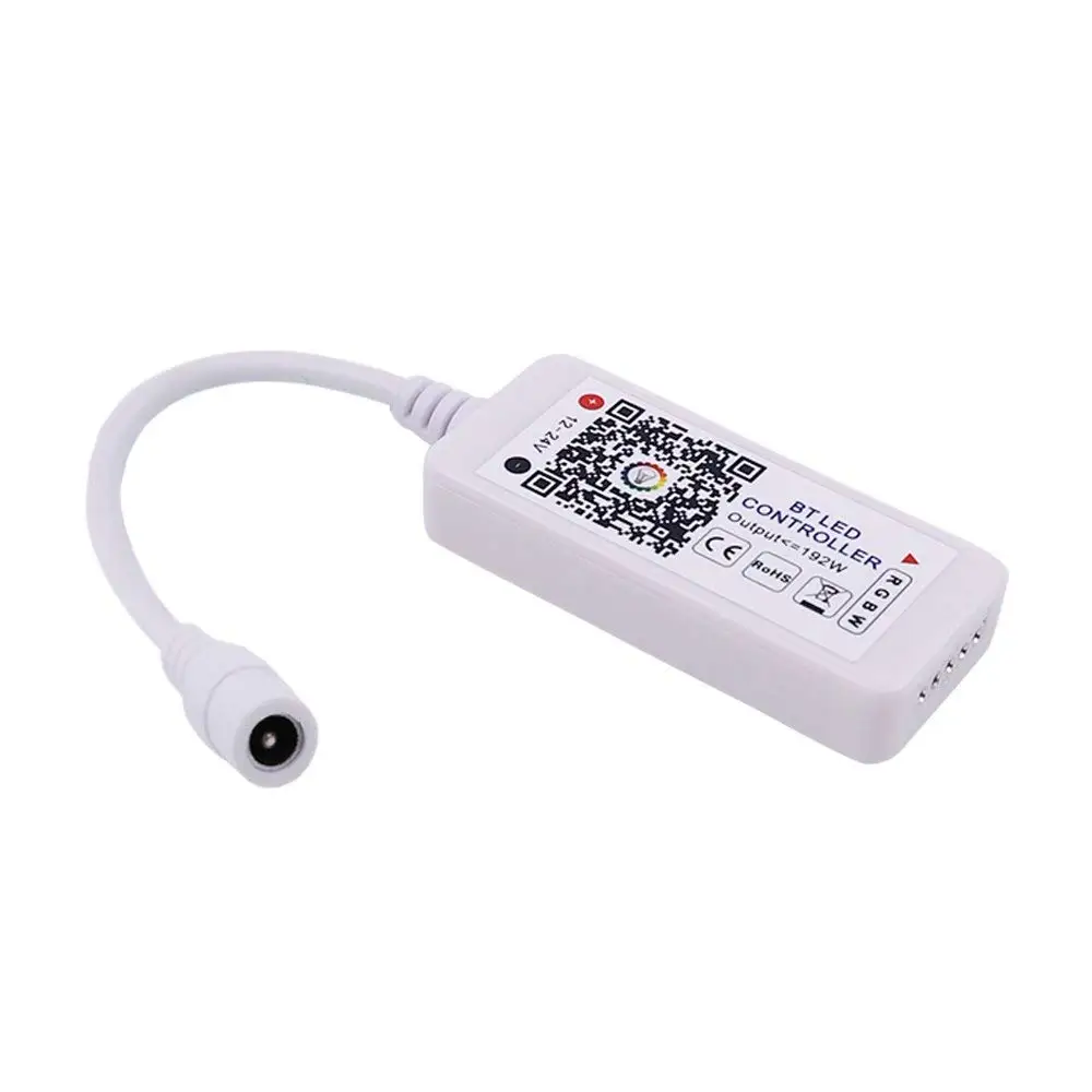 Smart Bluetooth RGBW Controller for 5050 3528 LED Strip Light Works with Android and iOS Free APP Control Box | Лампы и освещение