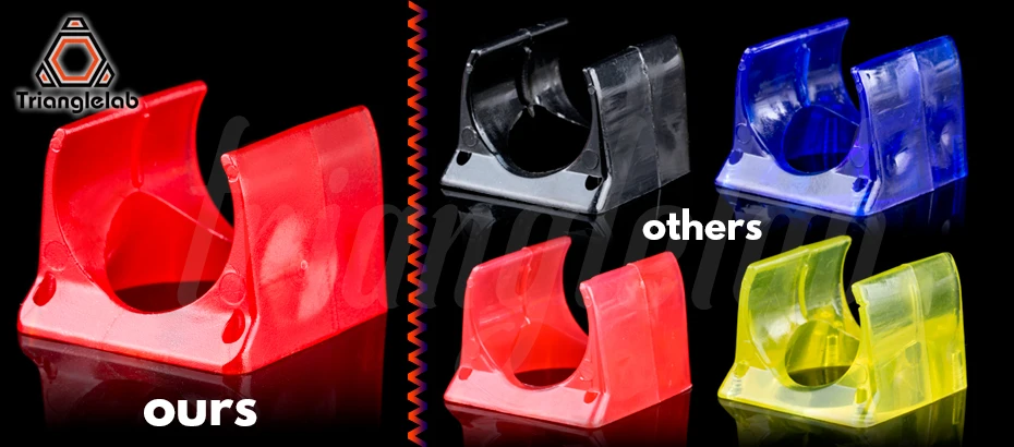 Trianglelab пользовательский кронштейн вентилятора для E3D V6 радиатор для E3D hotend кронштейн вентилятора радиатора для 3d принтера экструдер V6 prusa I3