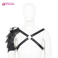 bdsm sex bondage clothing mens sexy unilateral shoulder straps gladiatorial dress samurai bundled bra straps sexy costumes