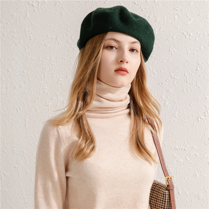 

LHZSYY свитер с высоким воротником для женщин, Осень-зима 2020, новинка, 100% шерсть, универсальный базовый кашемировый свитер, короткий Свободный ...