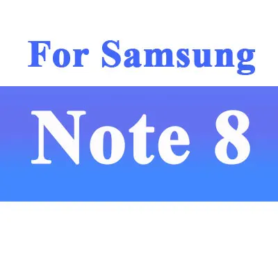 Закаленное стекло для samsung Galaxy S10 S8 S9 Plus S7 S6 Edge Vidrio Screen Protector S 10 8 9 Samsyng S8Plus S9plus Tremp - Цвет: For galaxy note 8