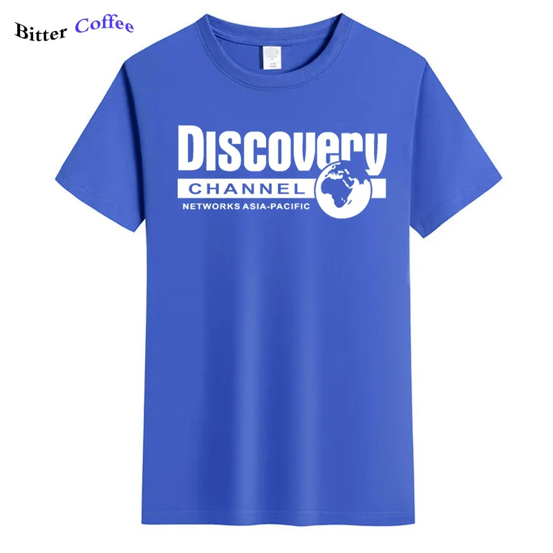 Футболка мужская универсальная с национальным географическим принтом хлопковая