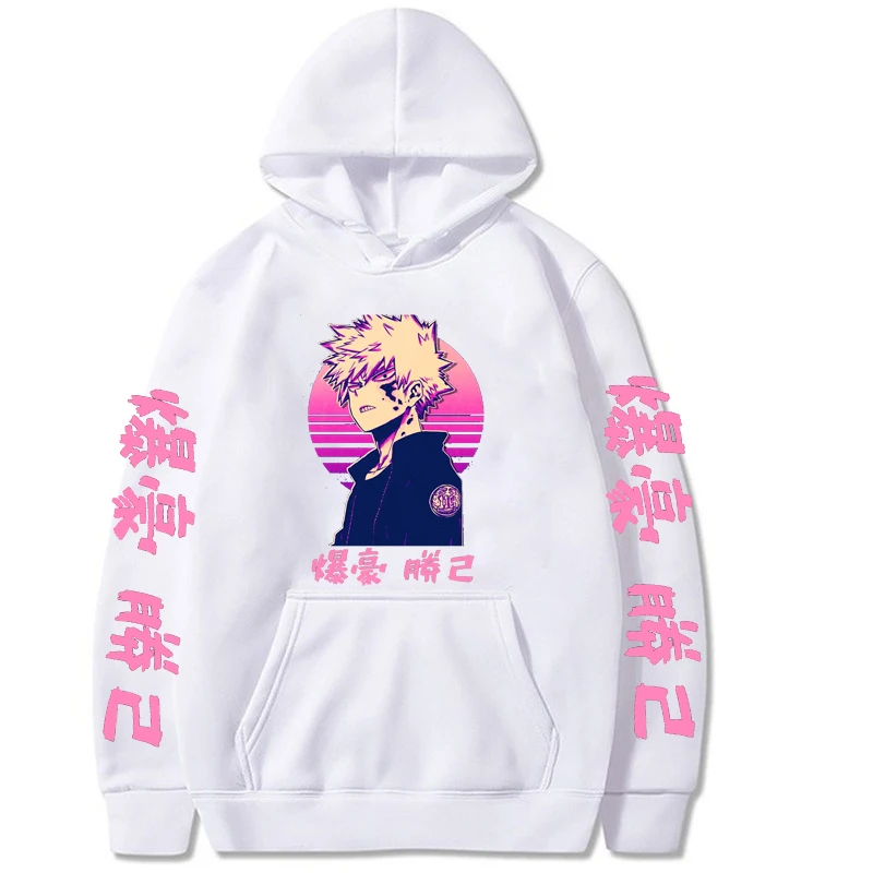 

Boku No Hero My Hero Academia Hoodies Anime Hoodies Harajuku Women's Sweatshirts Cartoon Hoodie Female Harajuku Hoody Clothes