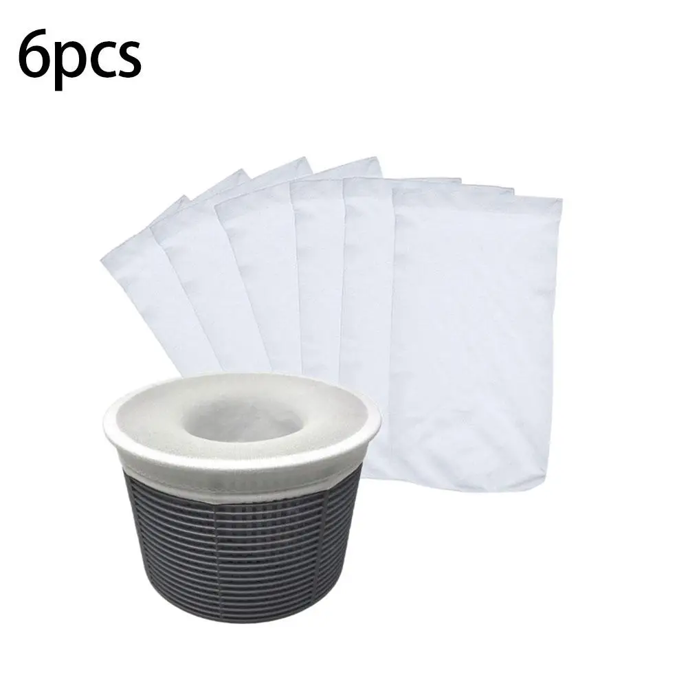 1/6 шт./компл. нейлоновые носки скиммеры для хранения фильтров бассейна фильтры