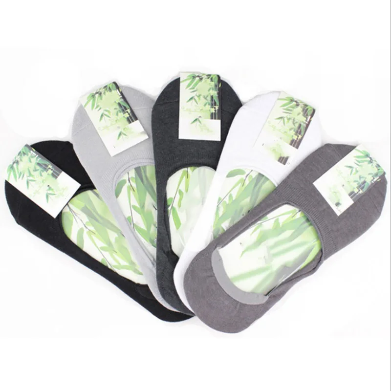 Носки мужские короткие в стиле Харадзюку модные Нескользящие хлопковые