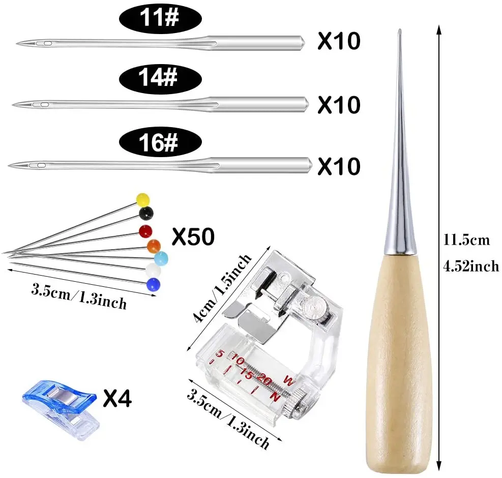LMDZ набор инструментов для изготовления клейких лент из ткани 30 шт. швейная машина