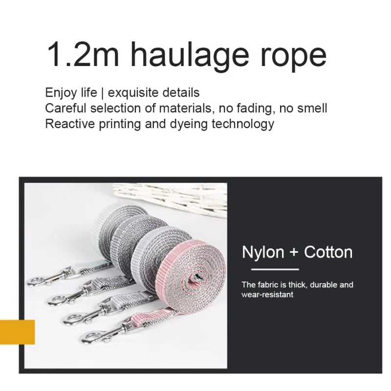 Ремень для кошки с бантом Регулируемый жилет нагрудный ремень Тяговая веревка