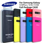 Силиконовый чехол Samsung Galaxy S10 Plus, S10, S10E