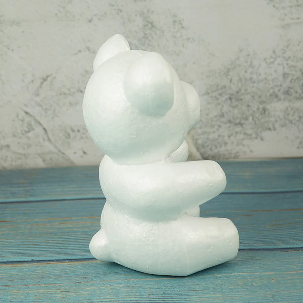 Игрушки из пенопласта розовый медведь моделирование сделай сам ремесло День