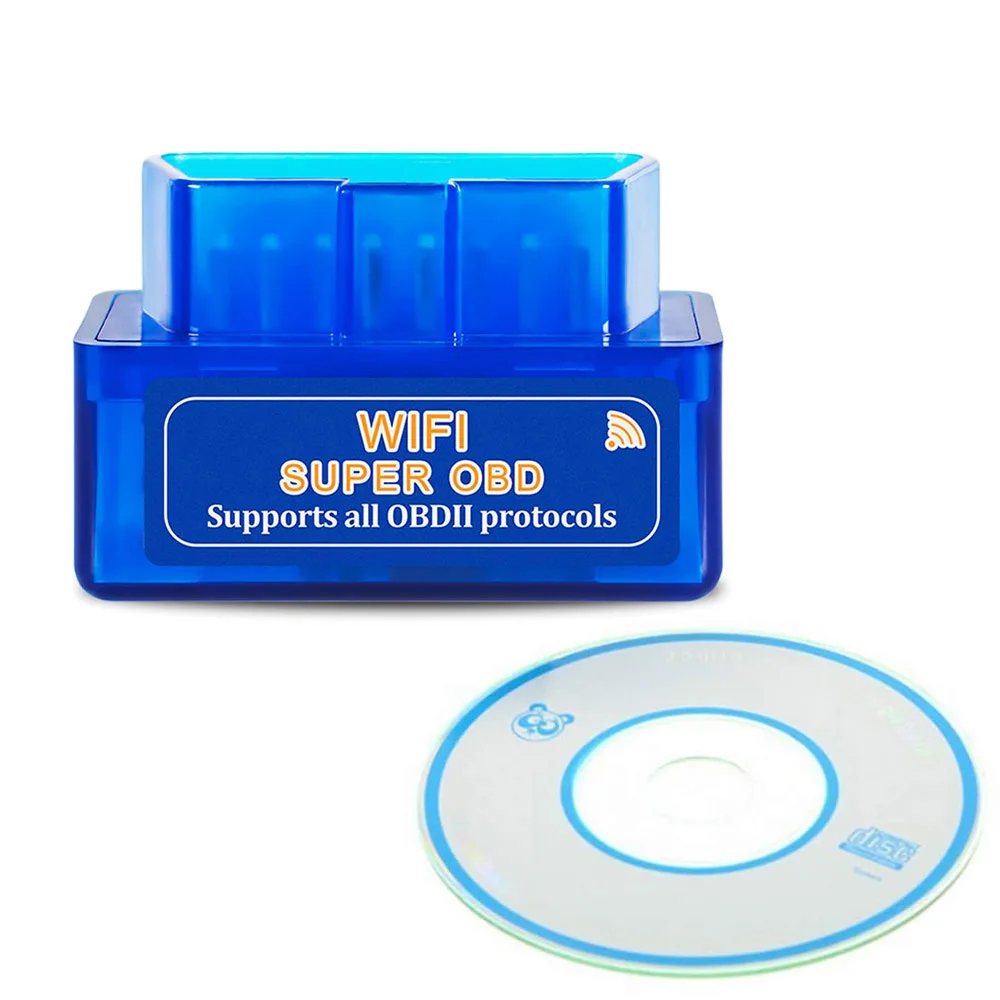 Blue Scanner Wifi Elm327 V1.5 Pic18f25k80 Car Diagnostic Tools Scanner For Honda Civic Odyssey CRV Fit Accord HRV Crider INSPIRE Vezel Pilot - Цвет: Blue Scanner