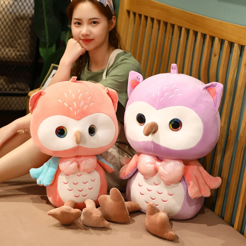 

Kawaii Huggable Soft Owl Plush Toys Children Stuffed Toys Doll Kids Toy Decorations Birthday Gift For Children