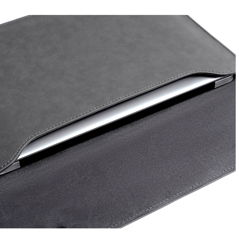 laptop sleeve for funda macbook pro 13 case 2020 m1 14 2 inch air a2337 11 12 15 xiaomi huawei x pro d15 laptop bag pu leather free global shipping