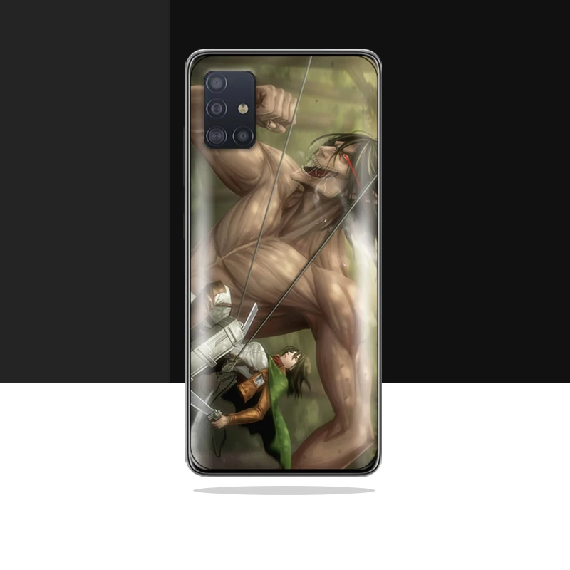 

Japan Anime Attack On Titan Phone Case For Samsung Galaxy A72 A71 A51 A70 A60 A50 A40 A30S A30 A20E A20 A10 4G 5G TPU