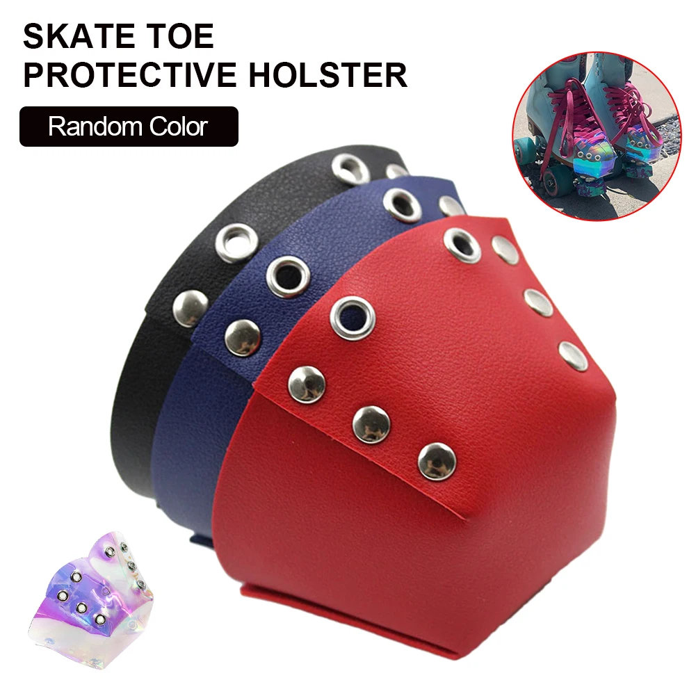 

2 шт., Кожаные Защитные чехлы для роликовых коньков